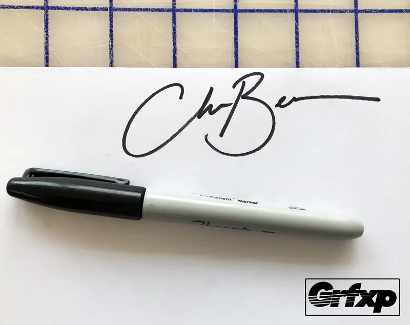 Create Your Own Signature Vinyl Stickers! 2