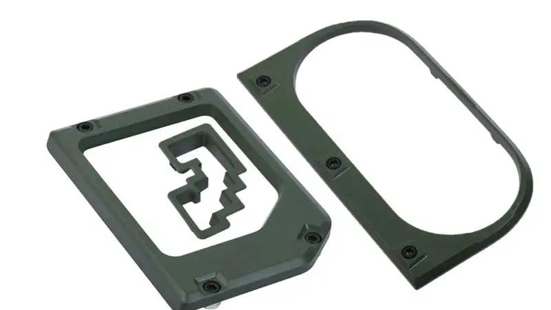 Cup Holder/Shifter/Shift Gate Trim Rings (For 2014-2021 Tundra) - Army Green 1