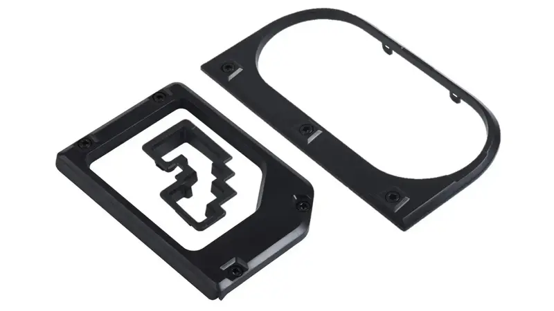 Cup Holder/Shifter/Shift Gate Trim Rings (For 2014-2021 Tundra) - Black 1
