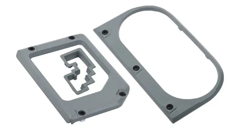 Cup Holder/Shifter/Shift Gate Trim Rings (For 2014-2021 Tundra) - Lunar Rock 1