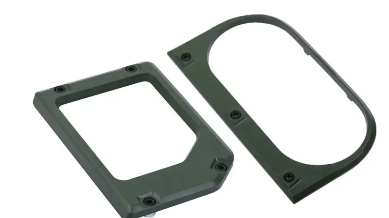 Cup Holder/Shifter Trim Rings (For 2014-2021 Tundra) - Army Green 1