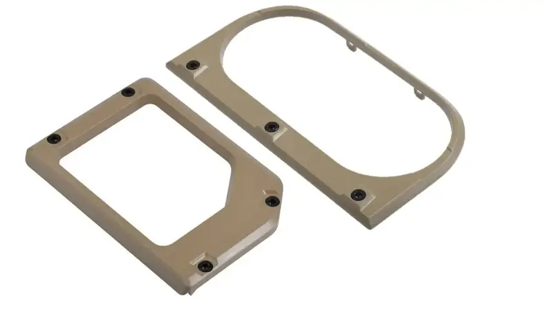 Cup Holder/Shifter Trim Rings (For 2014-2021 Tundra) - Quicksand 1