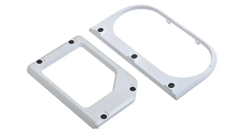 Cup Holder/Shifter Trim Rings (For 2014-2021 Tundra) - White 1