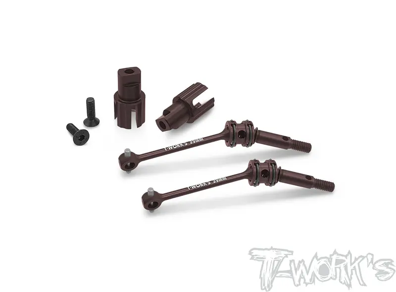 Cv-X20'23-S	Ecs Drive Shaft Xray Size With Twin Trough Solid Driveshaft Adapters ( For Serpent X20'23 ) 1