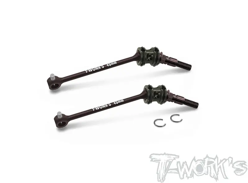 Cv-X423-A	Ecs Drive Shaft With Alum. Shaft Bushing ( For Xray X4'23 ) 1