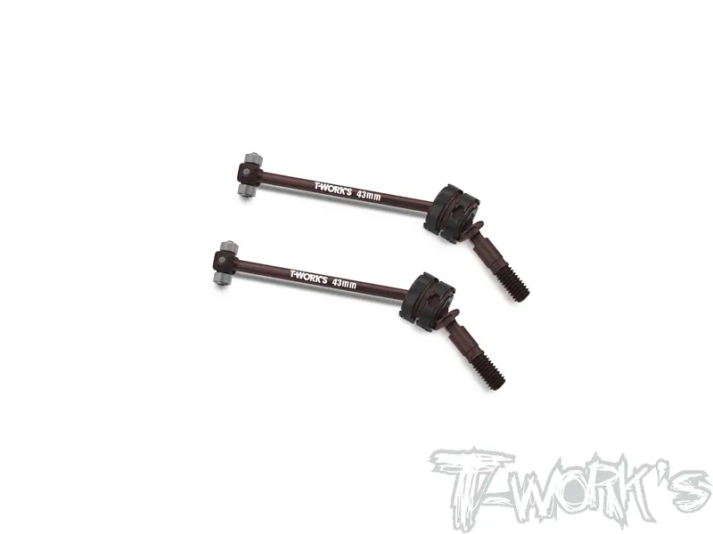 Cvb-Mi9	Ecs Bearing Drive Shaft 43Mm ( For Schumacher Mi9 ) 2Pcs. 1