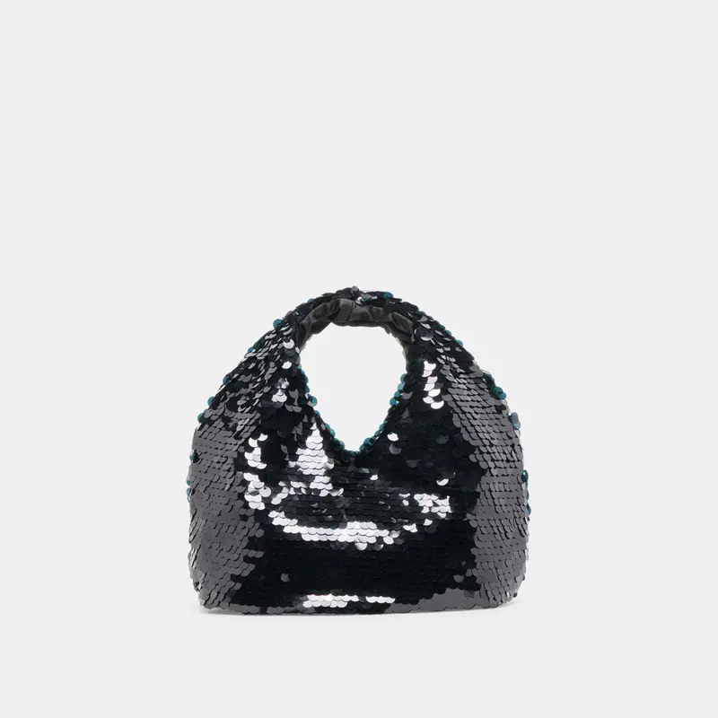Dahlia Sequin Handbag Black Sequin 1