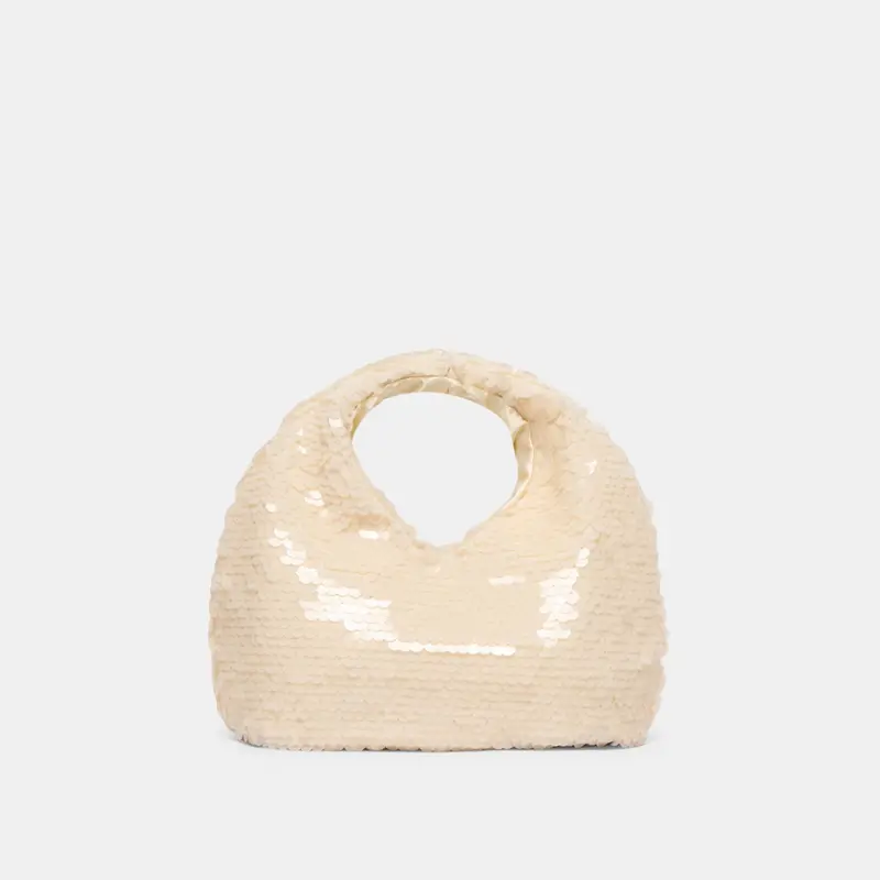 Dahlia Sequin Handbag Ivory Sequin 1