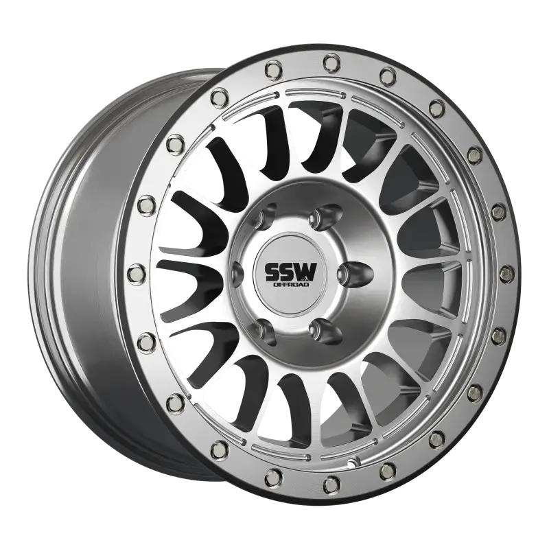 Dakar Evo / Machined Silver / 17X9.0 +0 1