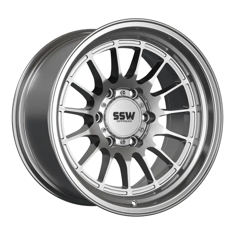 Dakar / Machined Silver / 17X9.0 +0 1