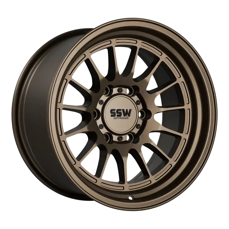 Dakar / Matte Bronze / 17X9.0 +0 1