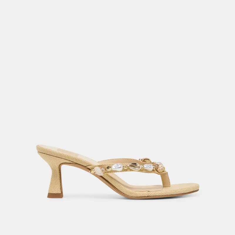 Daksie Heels Lt Natural Raffia 1