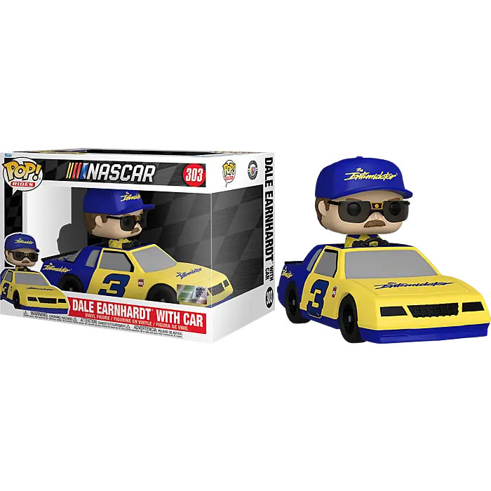 Dale Earnhardt Sr In #3 Intimidator Nascar -- Pop! Vinyl Rides -- Funko Movie 1