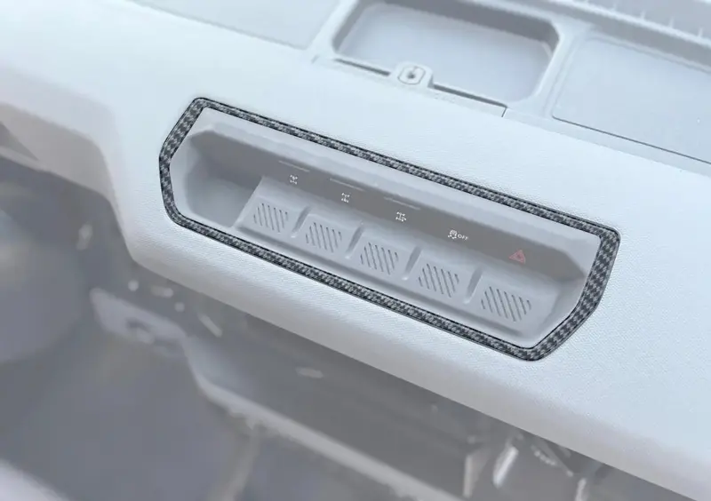 Dash Top Switch Panel Accent Trim Fits 2021-2026 Ford Bronco 1