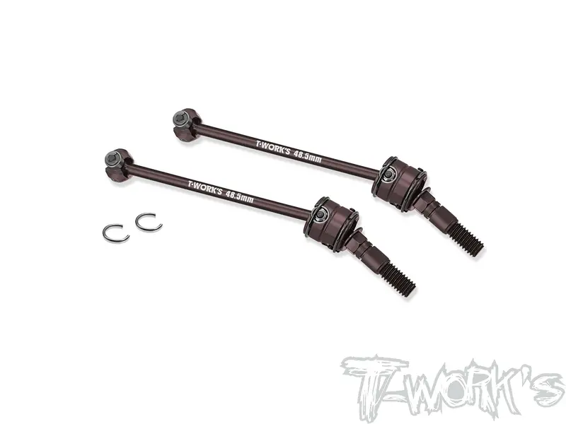 Dbbd-X424-F     Dual Ball Bearing Front Driveshafts ( For Xray X4'23/24/X4f'24) 1