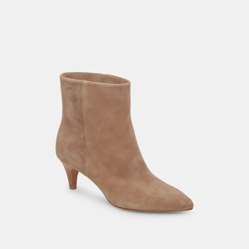 Dee Booties Truffle Suede - Re:Vita 2
