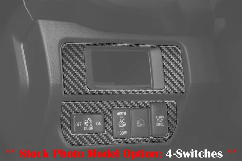 Dim Light Control Accent Overlays Fits 2016-2023 Toyota Tacoma 1