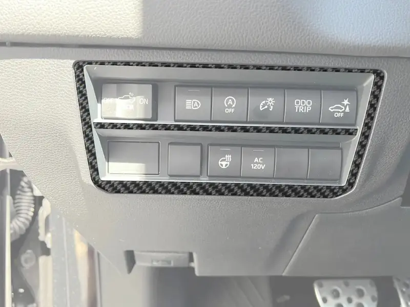Dim Switch Panel Accent Overlays Fits 2022-2026 Toyota Tundra & 2023-2026 Toyota Sequoia 1