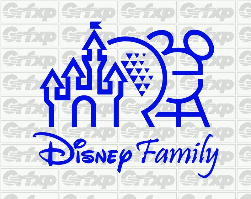 Disney Family Sticker 1