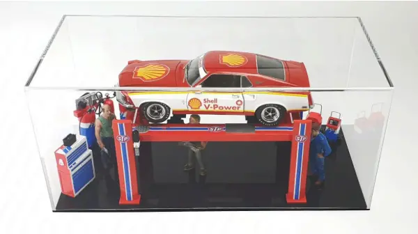 Display Case 43Cm -- Suits 1:12, 1:18, 1:24, 1:43, 1:32, 1:64, 1:50 1