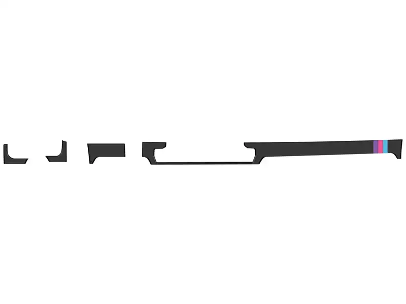 Display Screen Accent Trim Fits 2025-2026 Toyota 4Runner 5