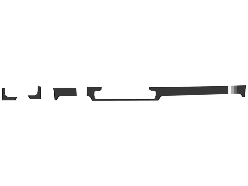 Display Screen Accent Trim Fits 2025-2026 Toyota 4Runner 6