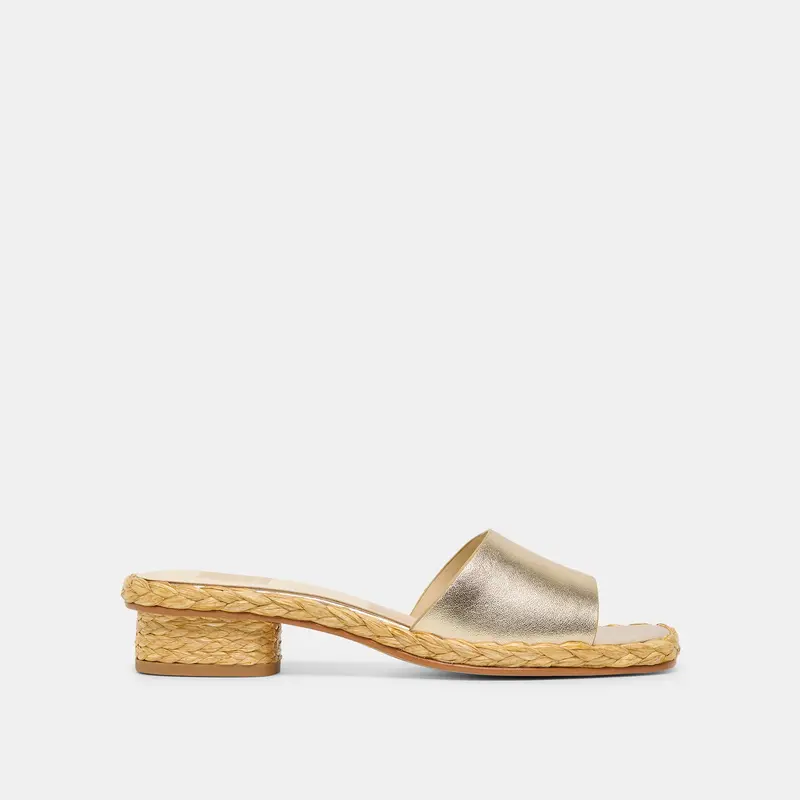 Dixi Sandals Platinum Leather 1