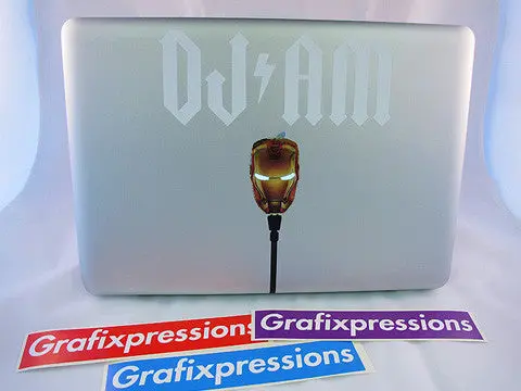 Dj/Am Ironman Macbook Sticker Kit 1