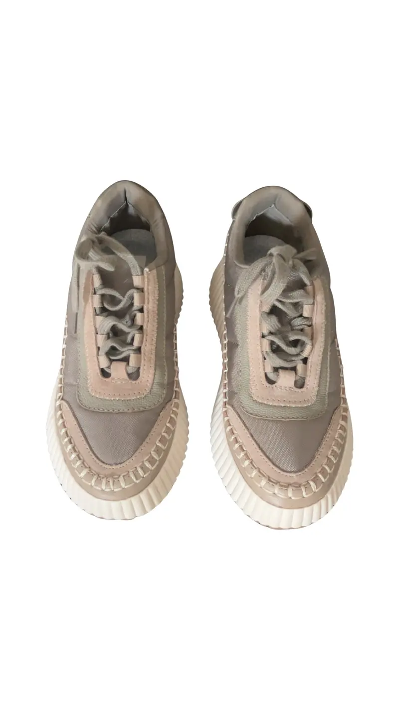 Dolen Nylon Sneakers Dk Taupe Nylon - Re:Vita 1