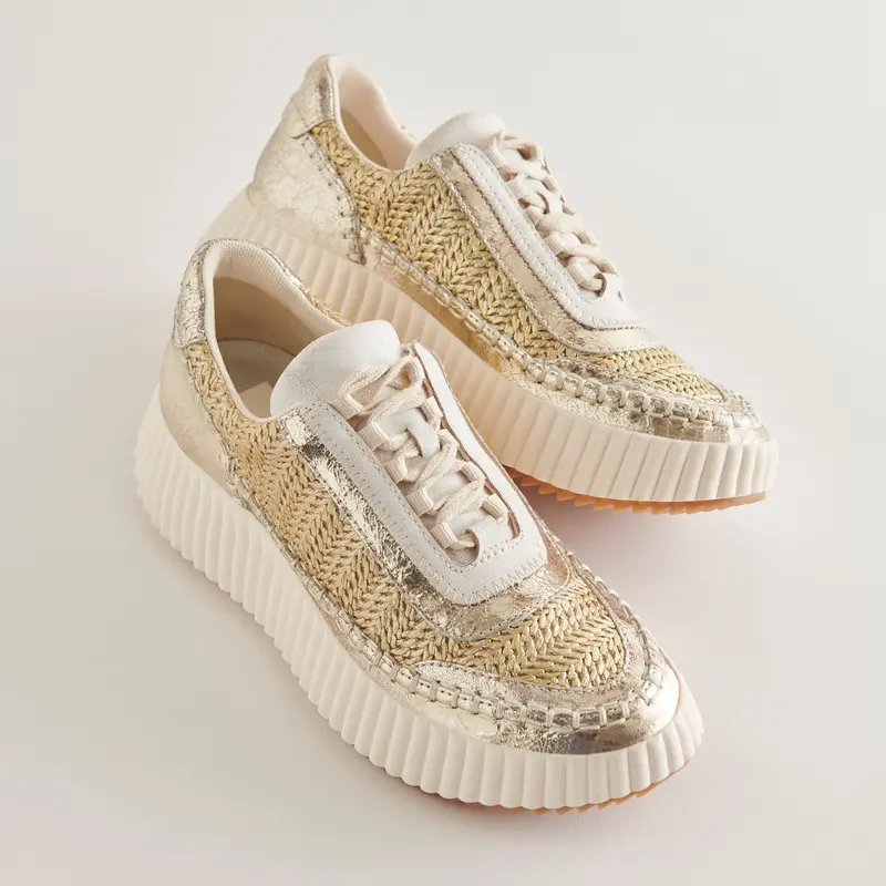 Dolen Sneakers Gold Knit - Re:Vita 1