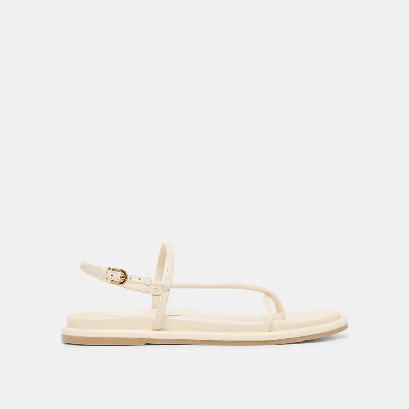 Dom Sandals Off White Leather 1