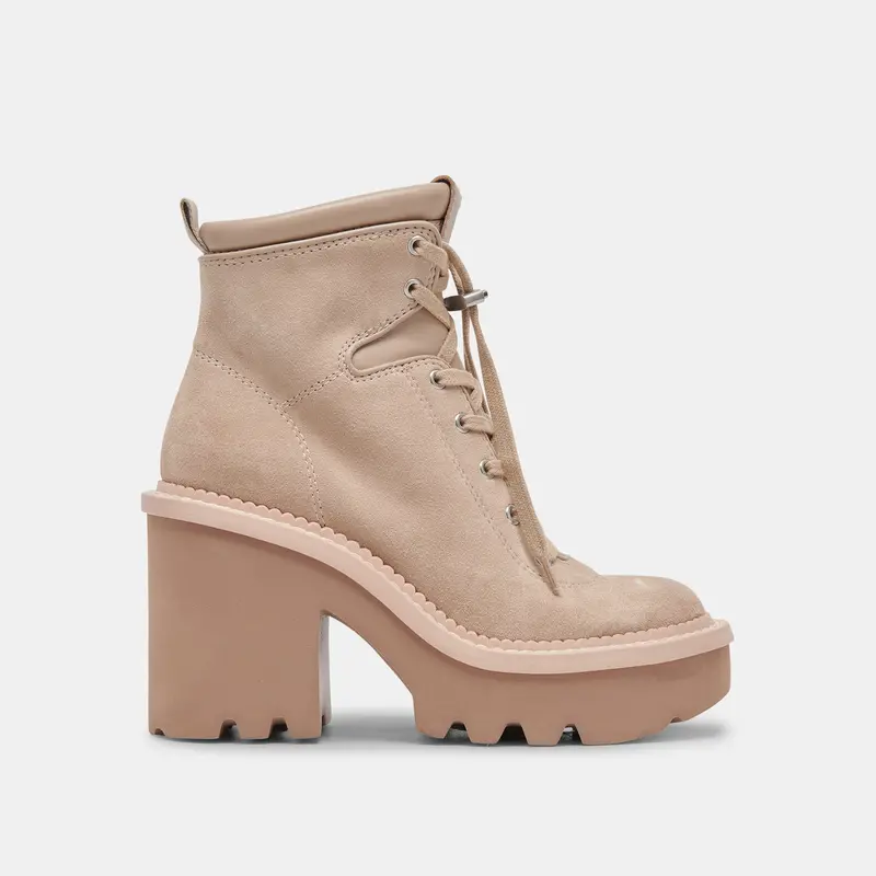 Dommie Boots Taupe Suede - Re:Vita 1