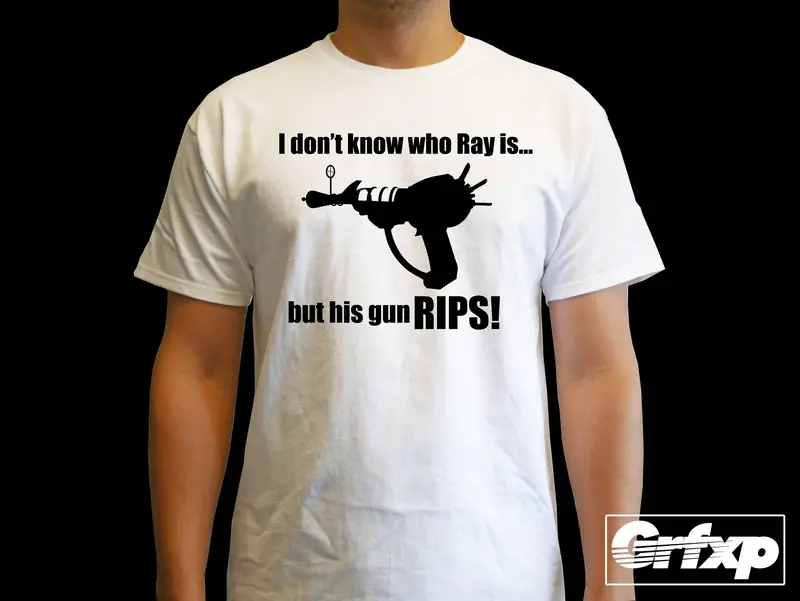 Don't Know Who Ray Is, But His Gun Rips T-Shirt 1