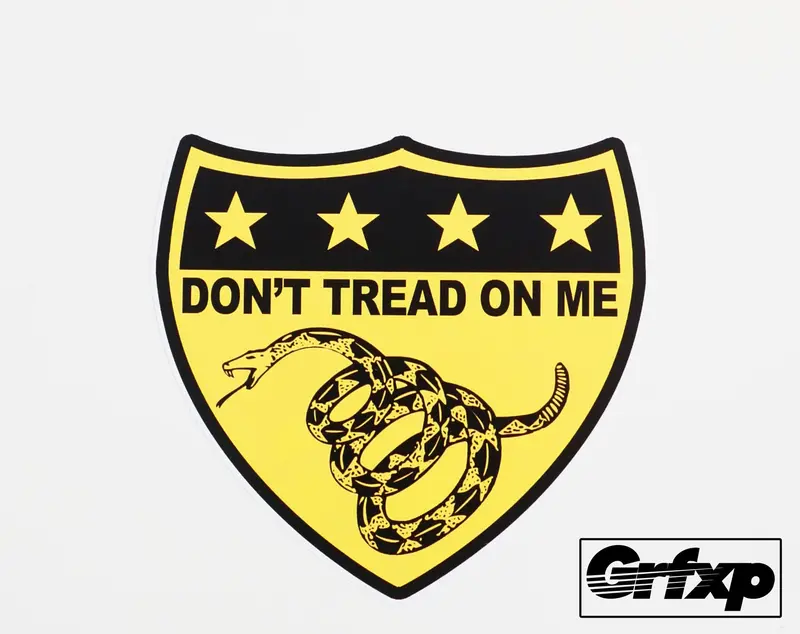 Don't Tread On Me Printed Sticker 1