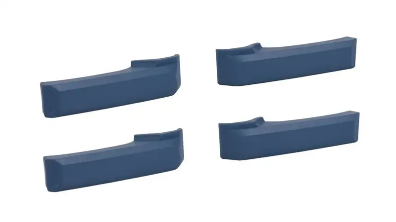 Door Handle Covers (For 2007-2021 Tundra) - Cavalry Blue 1