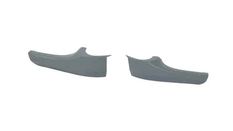 Door Handle Covers (For 2016-2023 Tacoma) 2Pk - Lunar Rock 1