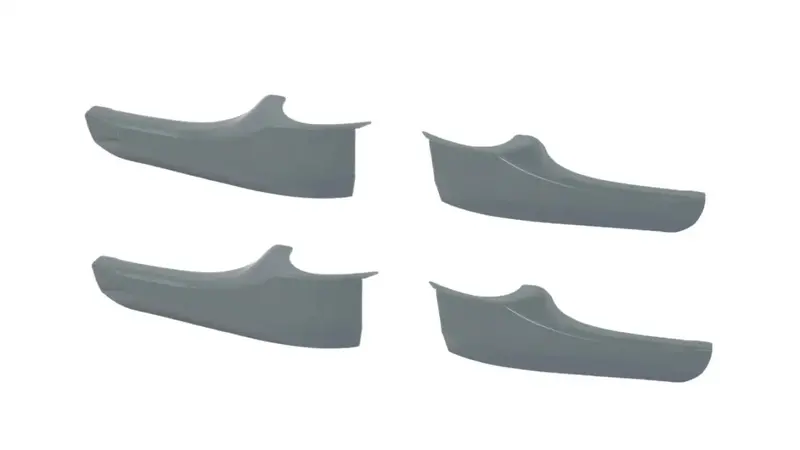 Door Handle Covers (For 2016-2023 Tacoma) - Lunar Rock 1