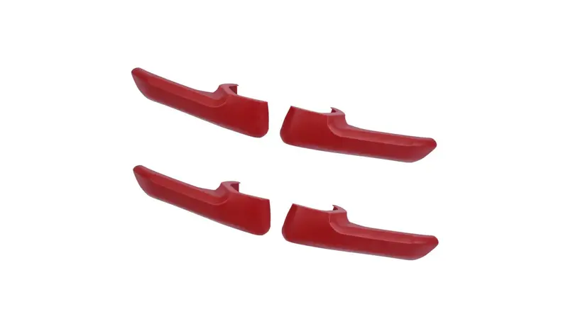 Door Handle Covers (For 2022+ Tundra / 2024+ Tacoma) - Red 1