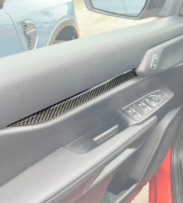 Door Line Accent Trim Fits 2024-2026 Ford Ranger 1