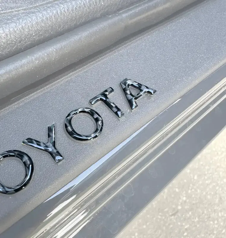 Door Sill Letter Overlays Fits 2025-2026 Toyota 4Runner 1