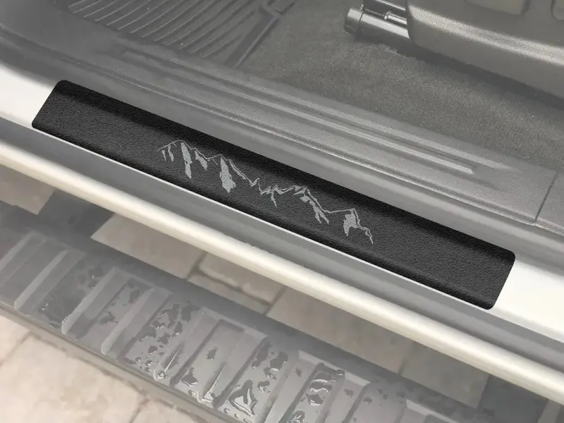 Door Sill Protection Overlays Fits 2015-2022 Chevrolet Colorado 1