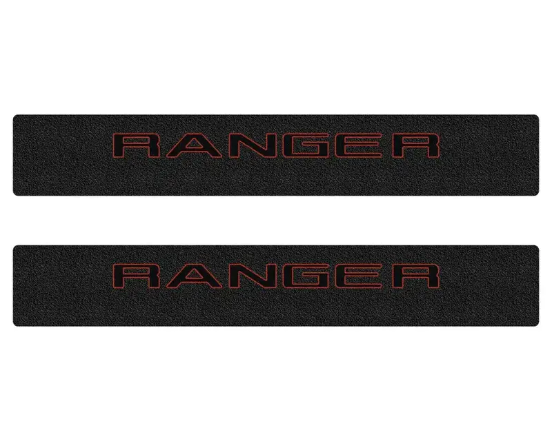Door Sill Protection Overlays Fits 2019-2026 Ford Ranger 11