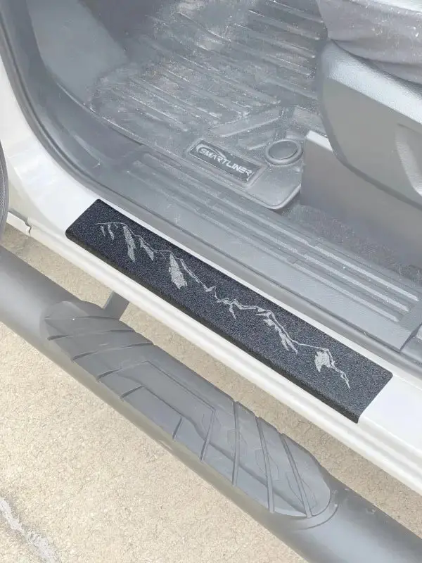 Door Sill Protection Overlays Fits 2019-2026 Ford Ranger 2