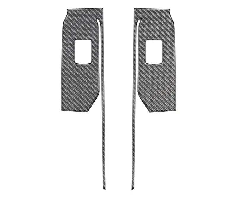 Door Switch Accent Overlays Fits 2019-2021 Chevrolet Silverado 4