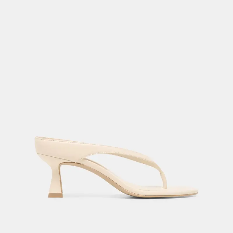 Doreen Heels Bone Leather 1