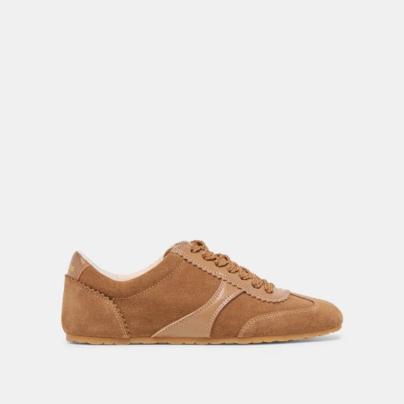 Dorie Sneakers Pecan Suede 1