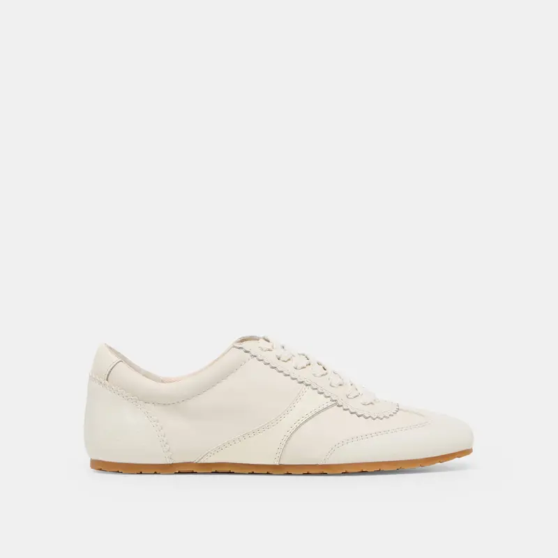 Dorie Sneakers White Leather 1