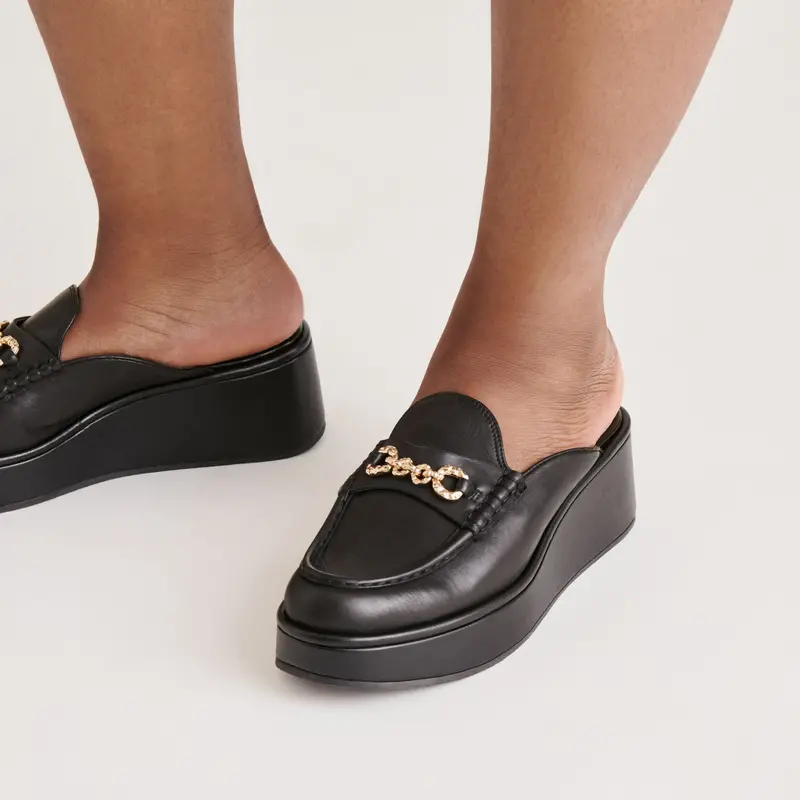 Dorrel Loafers Black Leather 2