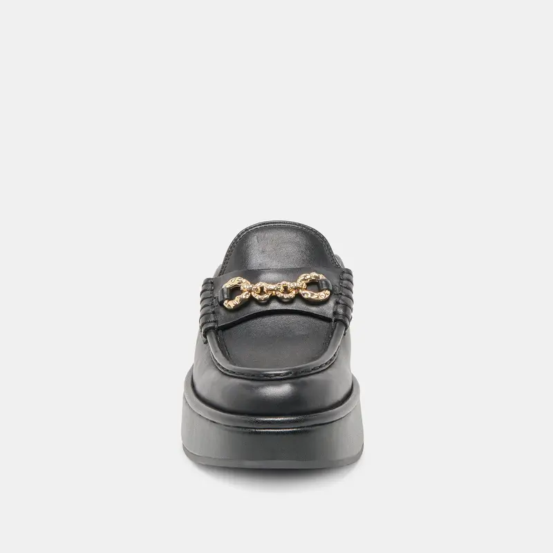 Dorrel Loafers Black Leather 7