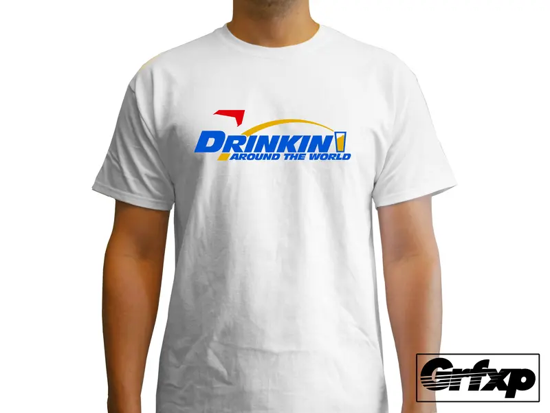 Drinkin' Around The World (Soarin' Style) T-Shirt 1